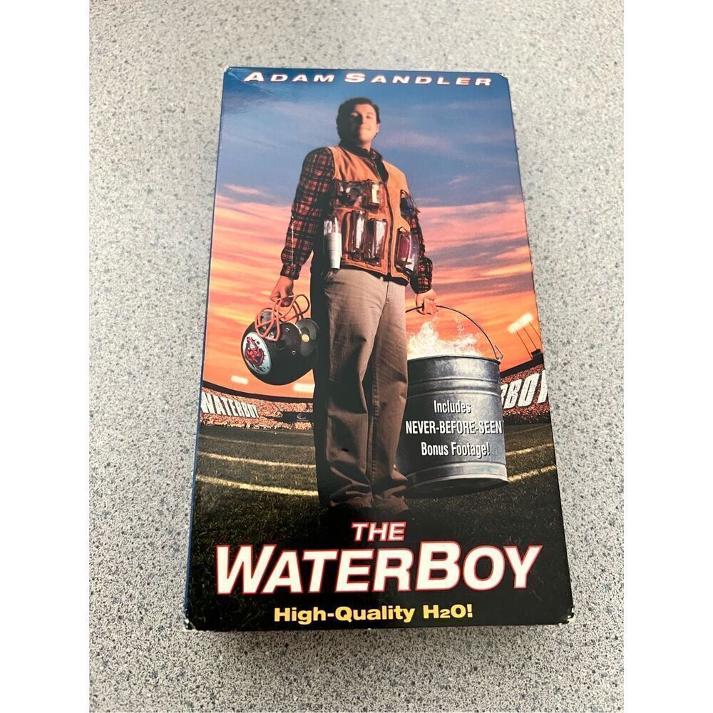 The Waterboy  VHS, 1999 Adam Sandler video Cassette